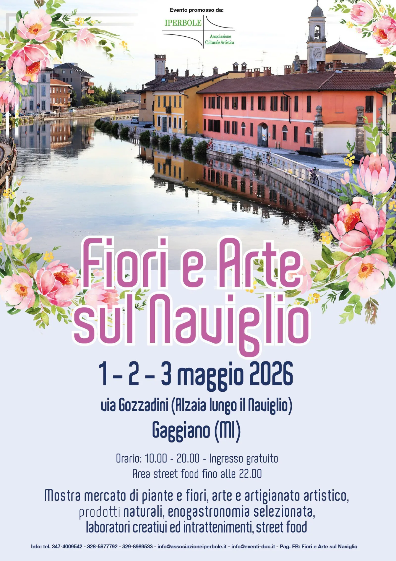 Fiori e Arte sul Naviglio Gaggiano