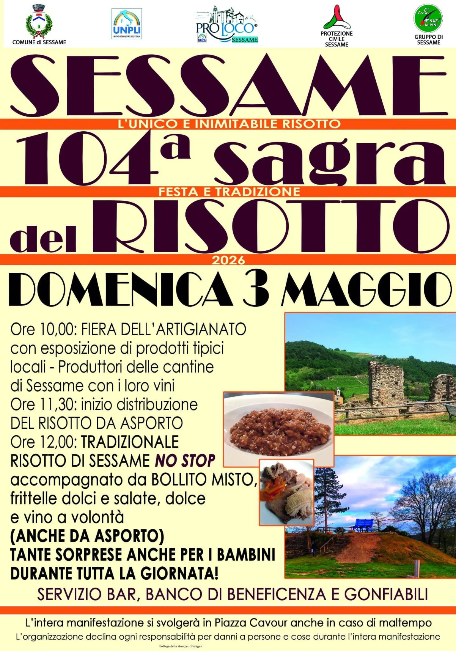 Sagra del Risotto Sessame
