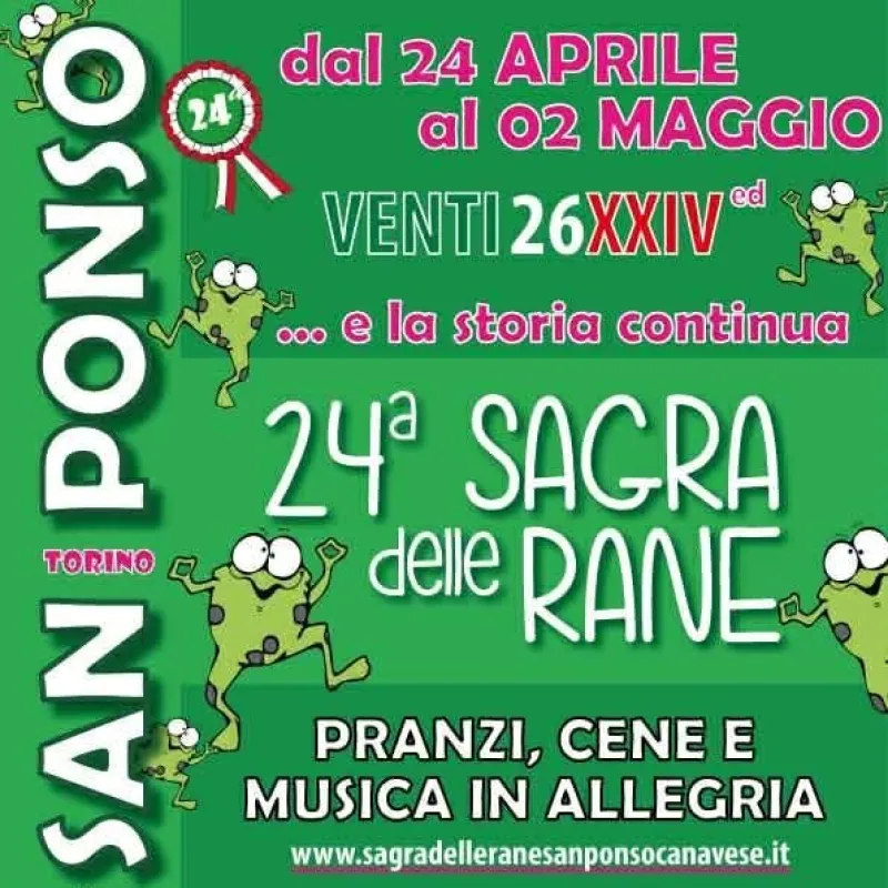 Sagra delle Rane San Ponso