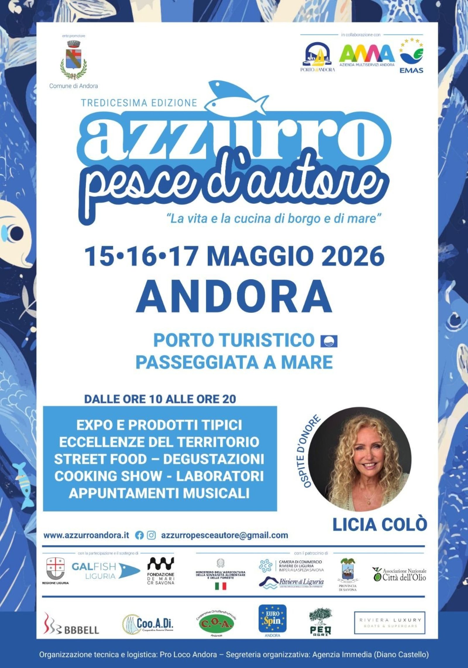 Azzurro Pesce d'Autore Andora