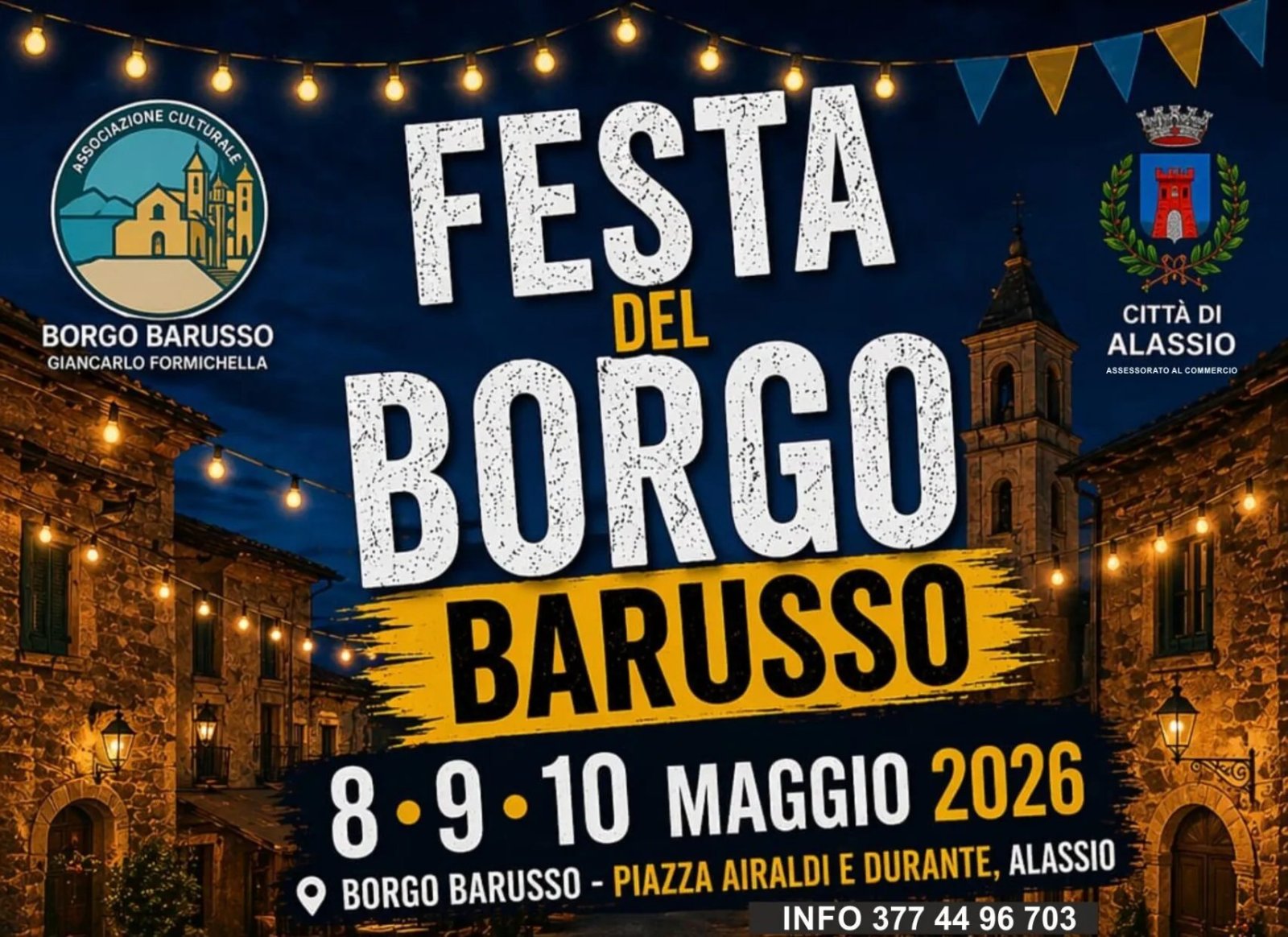 Borgo Barusso in Festa Alassio