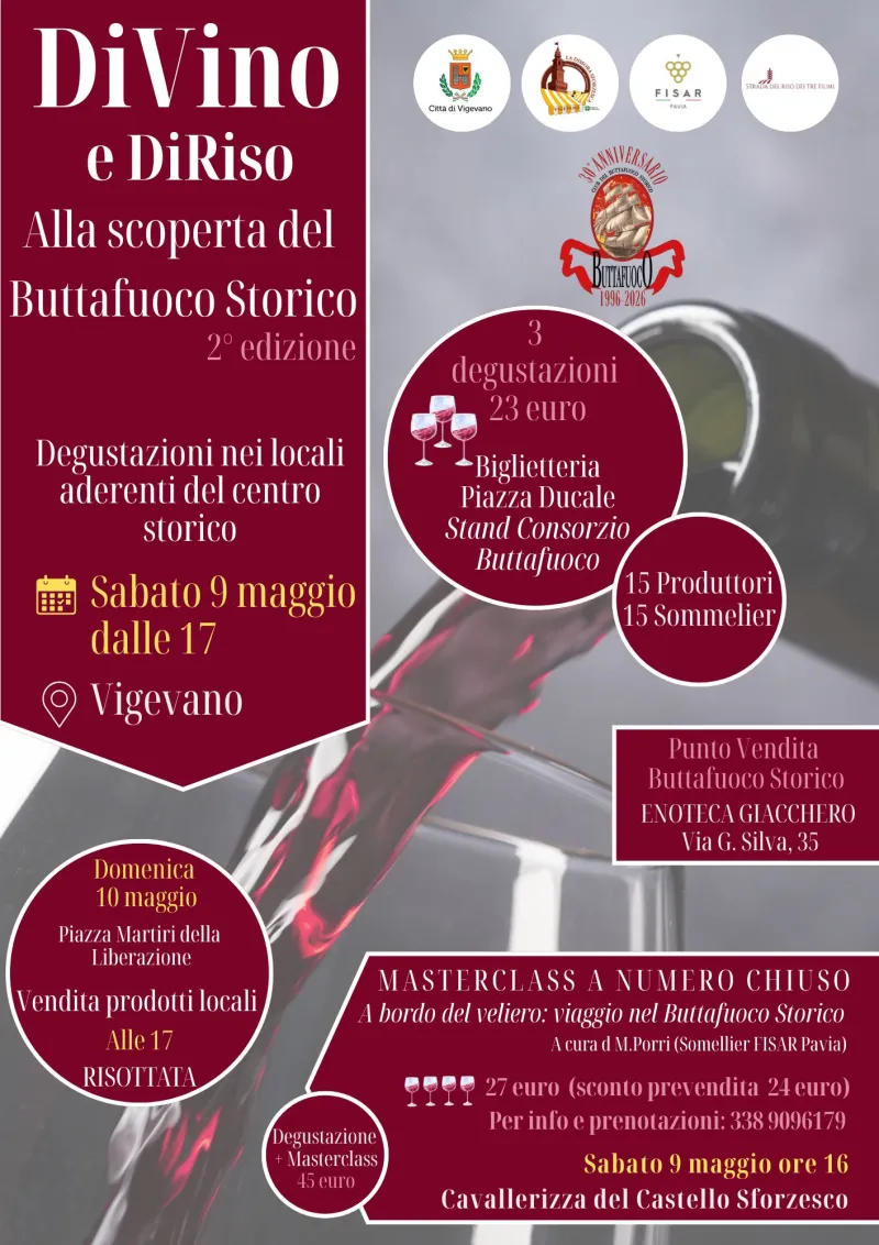 DiVino E DiRiso Vigevano Locandina