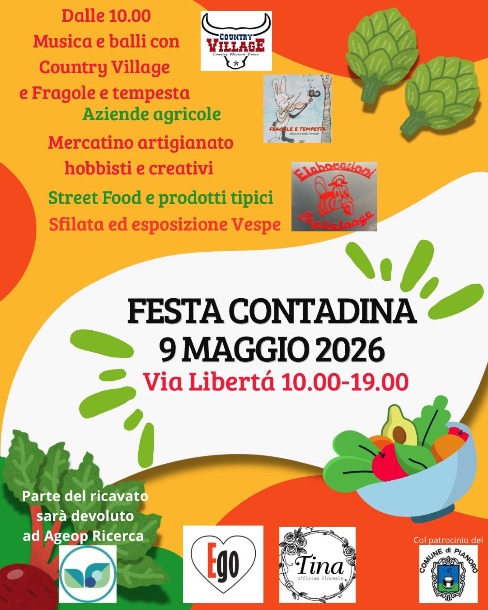 Festa Contadina Pianoro Locandina