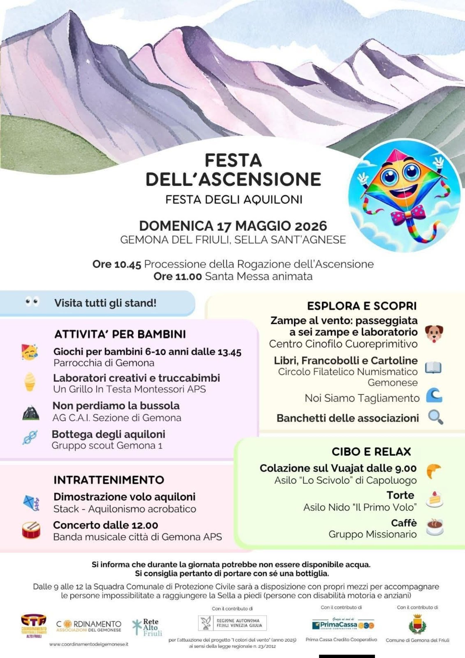 Festa Degli Aquiloni Gemona Del Friuli Programma