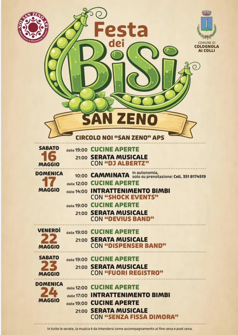 Festa Dei Bis San Zeno Di Colognola Ai Colli Programma