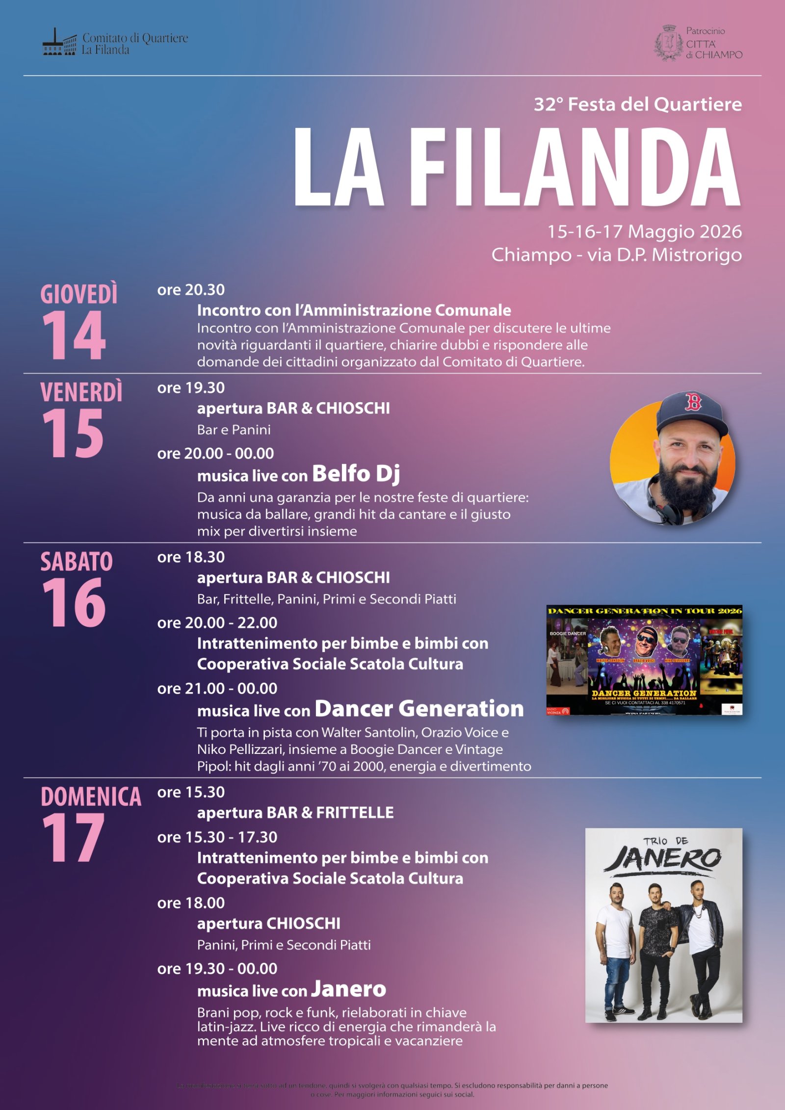 FESTA DEL QUARTIERE LA FILADA