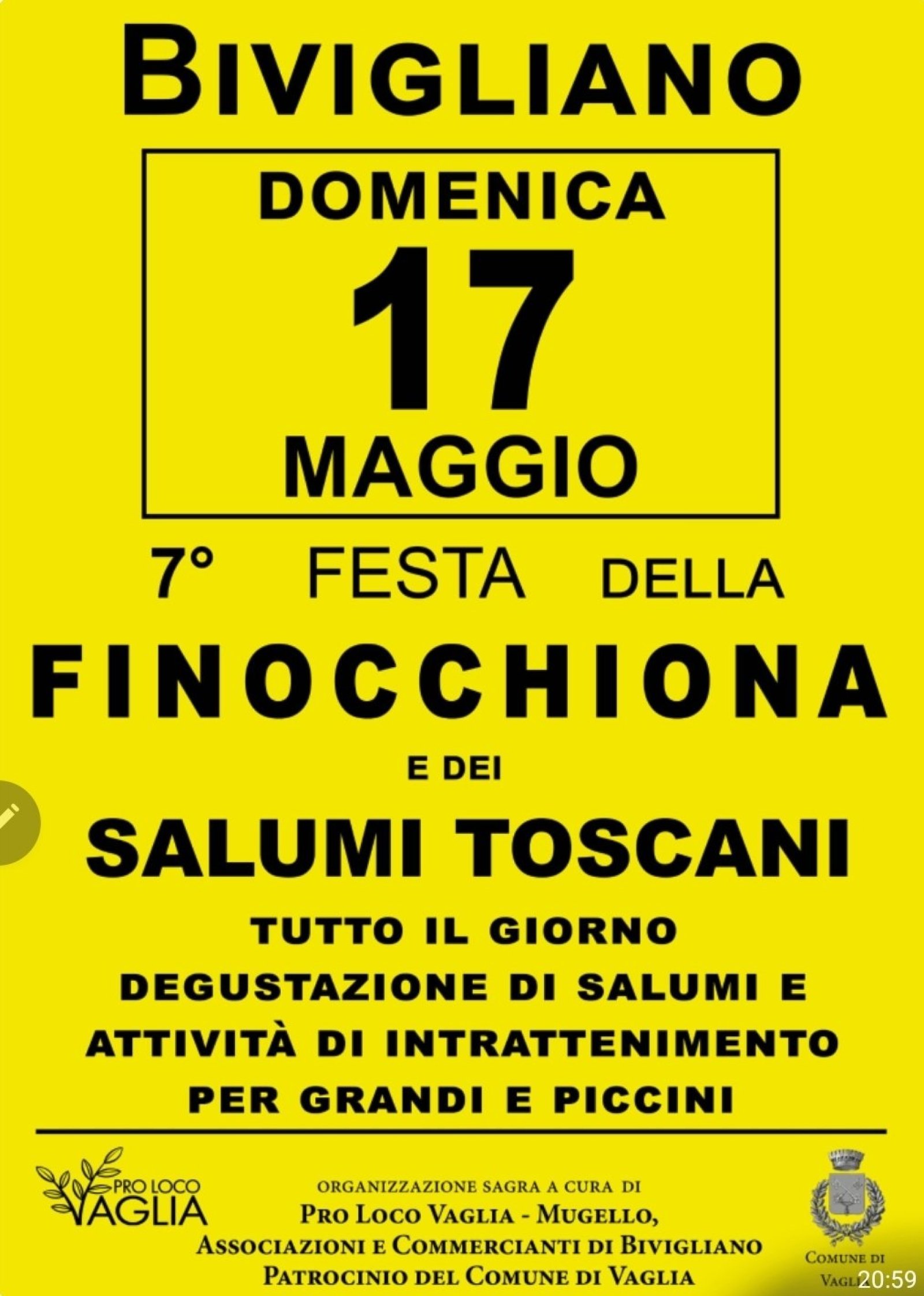Festa della Finocchiona a Bivigliano