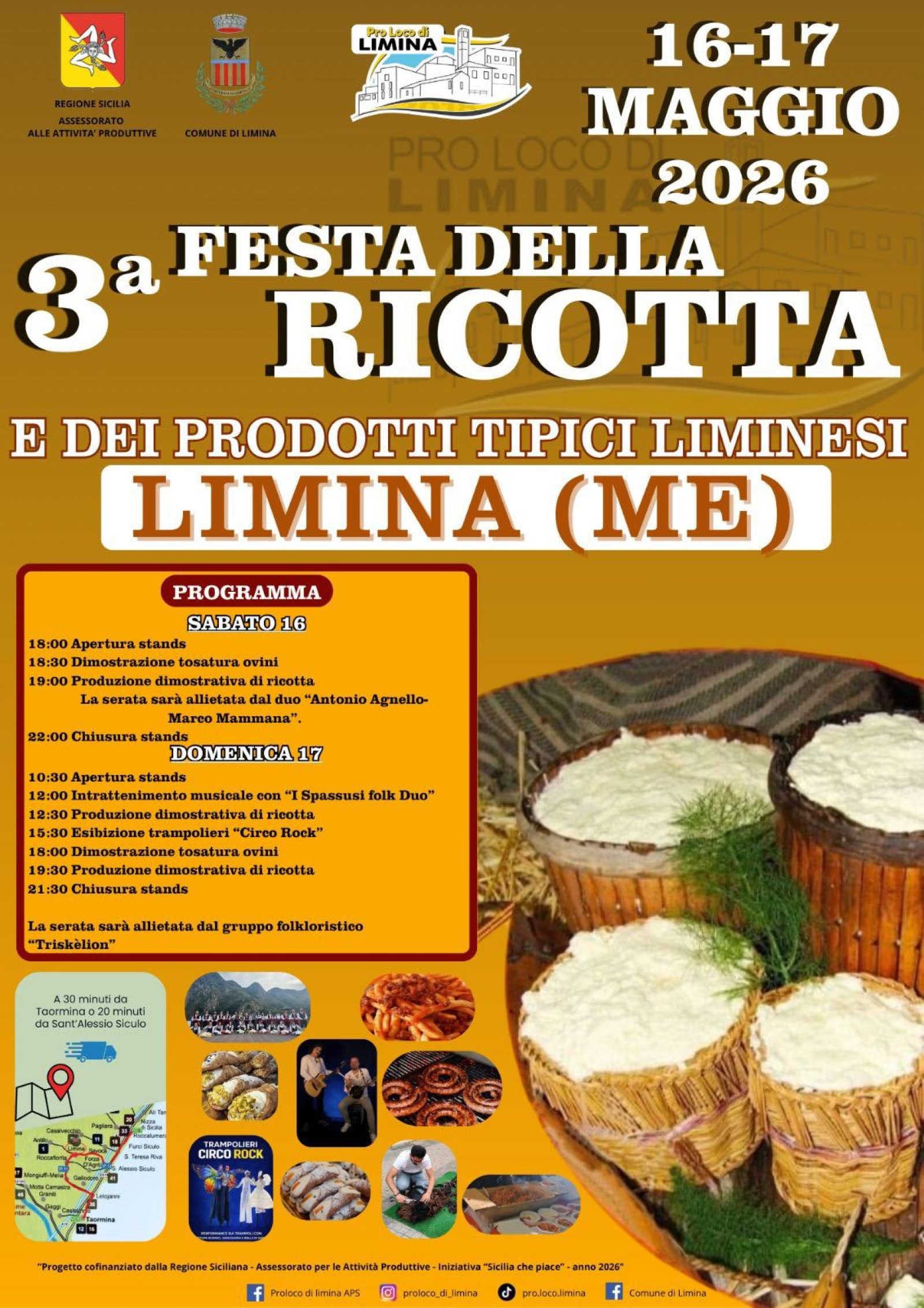 Festa della Ricotta Limina