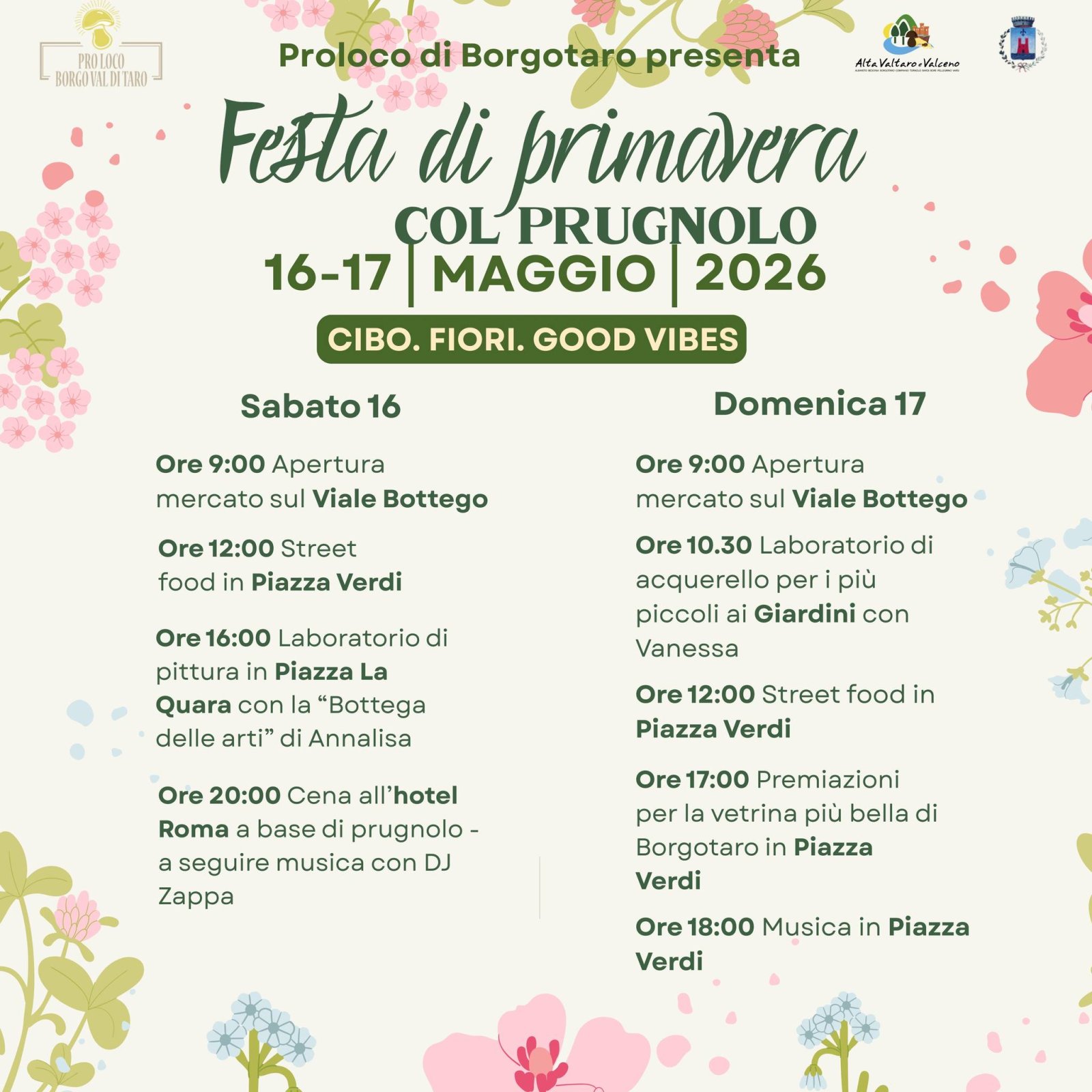 Festa Di Primavare A Borgo Val Di Taro