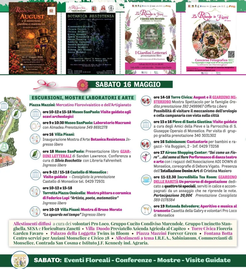 La Rocca In Fiore Monselice 16 Maggio