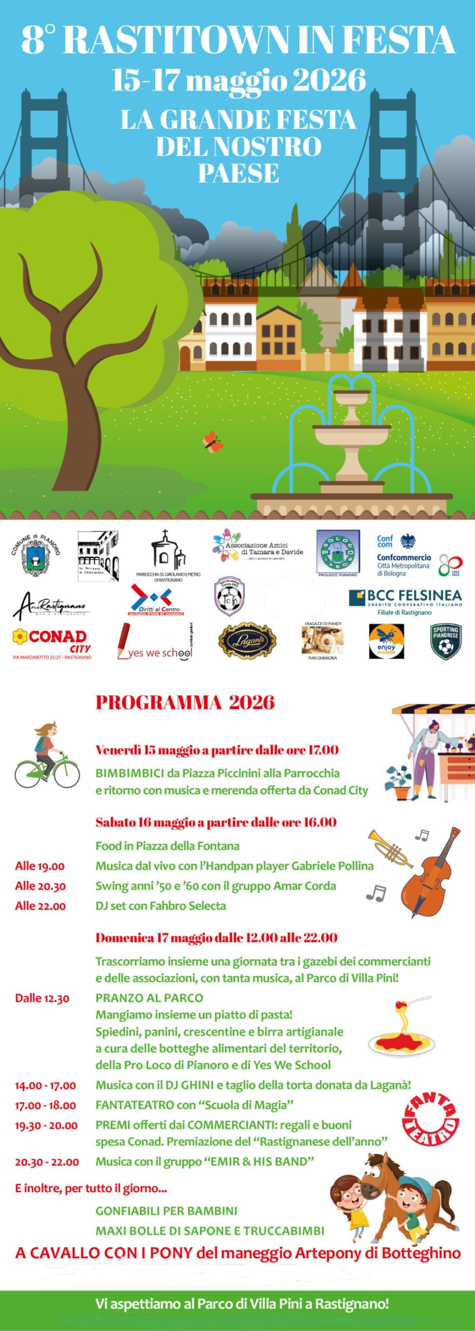 Rastitown in Festa Bologna