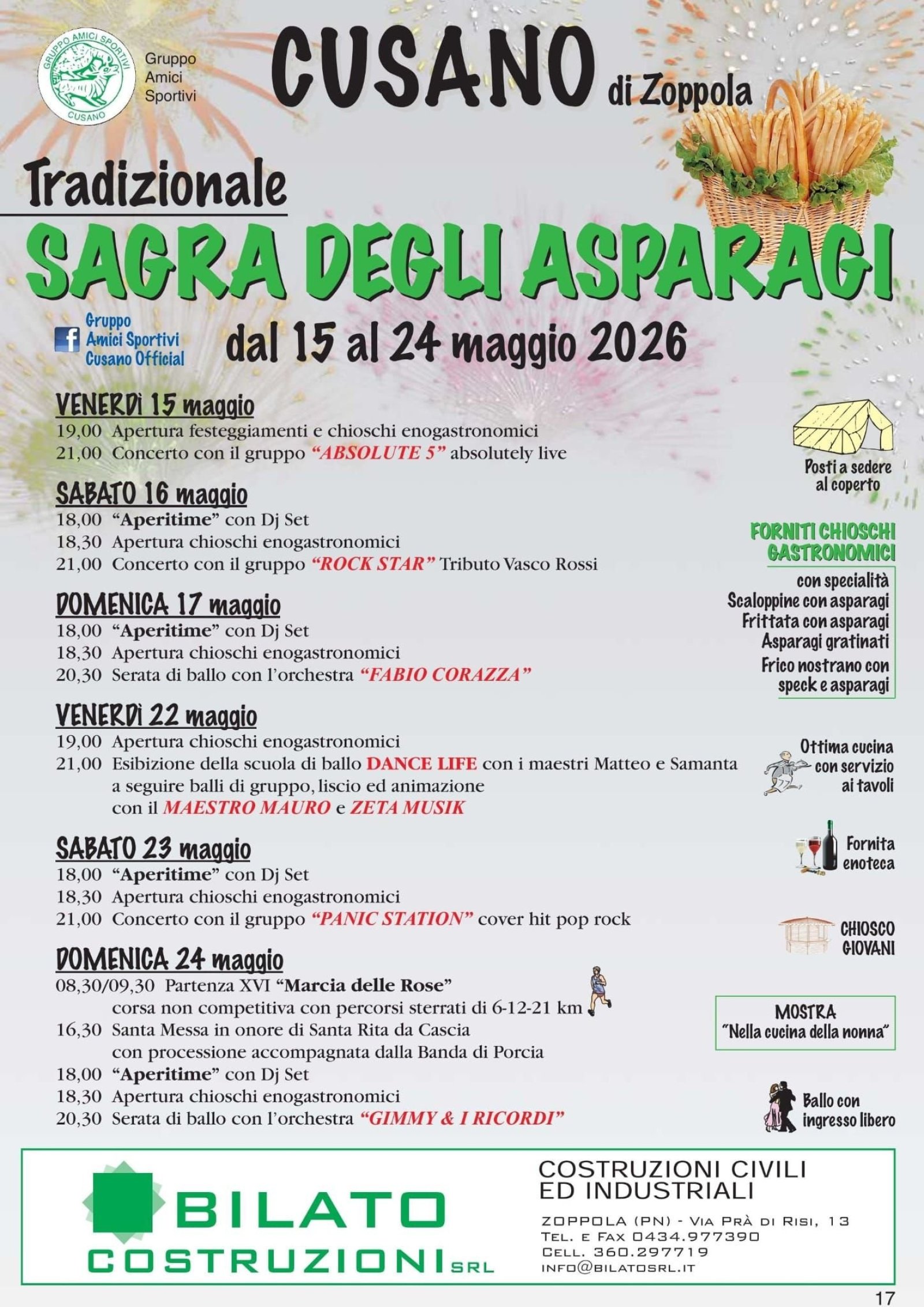 Sagra degli Asparagi Cusano di Zoppola
