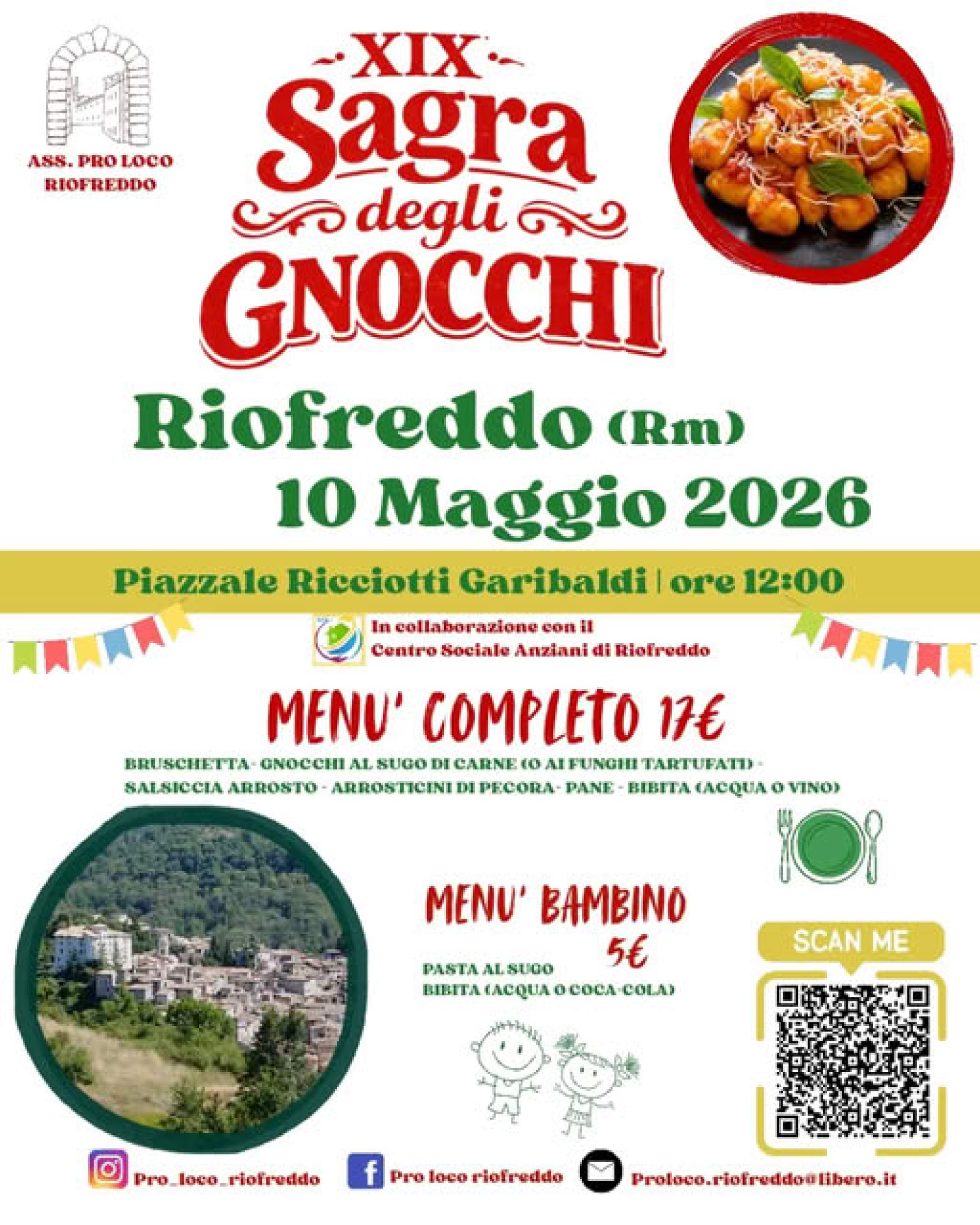 Sagra Degli Gnocchi Riofreddo