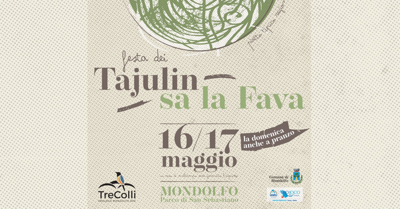 Sagra dei Tajulin sa la Fava Mondolfo