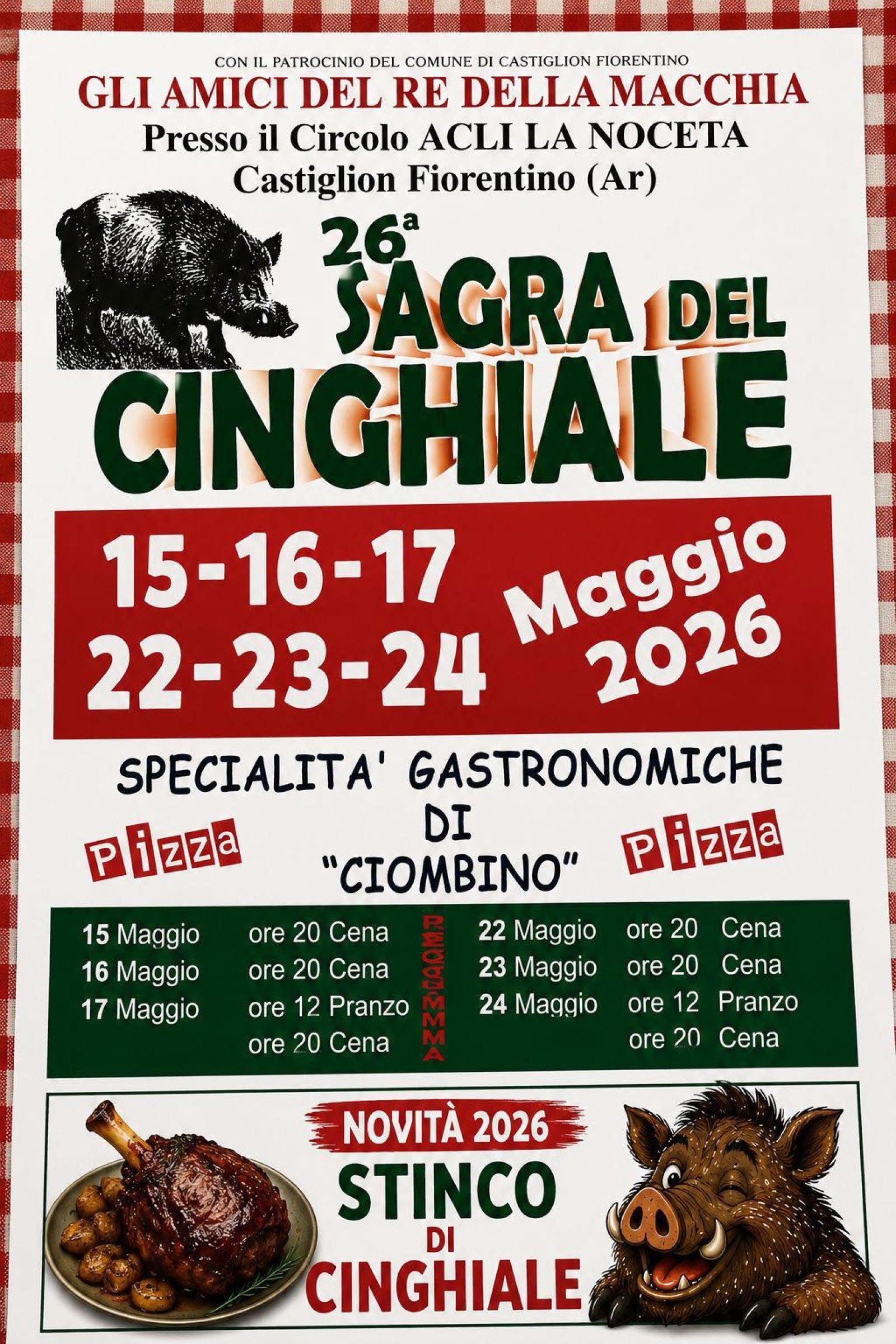Sagra del Cinghiale La Noceta