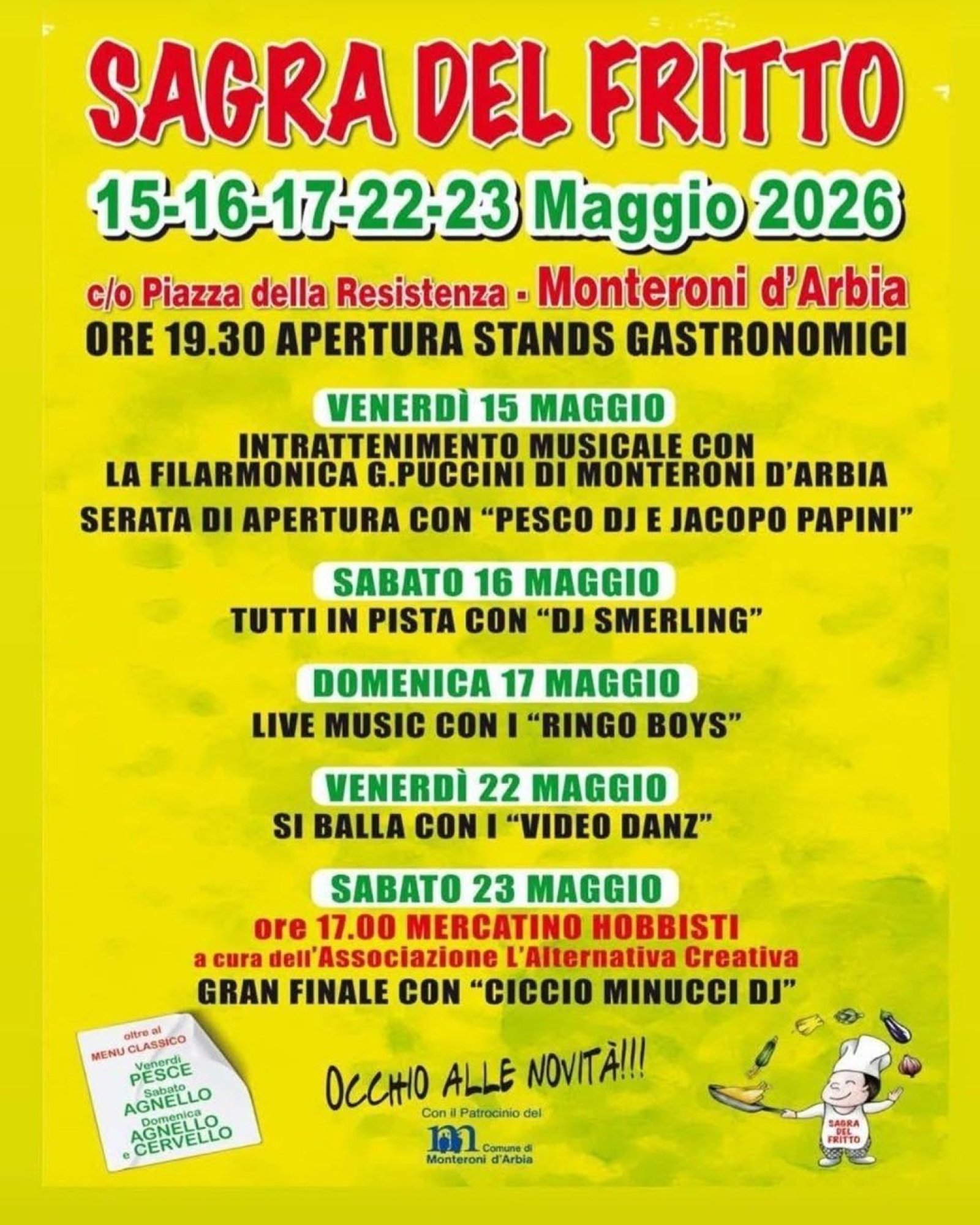 Sagra del Fritto Monteroni d'Arbia