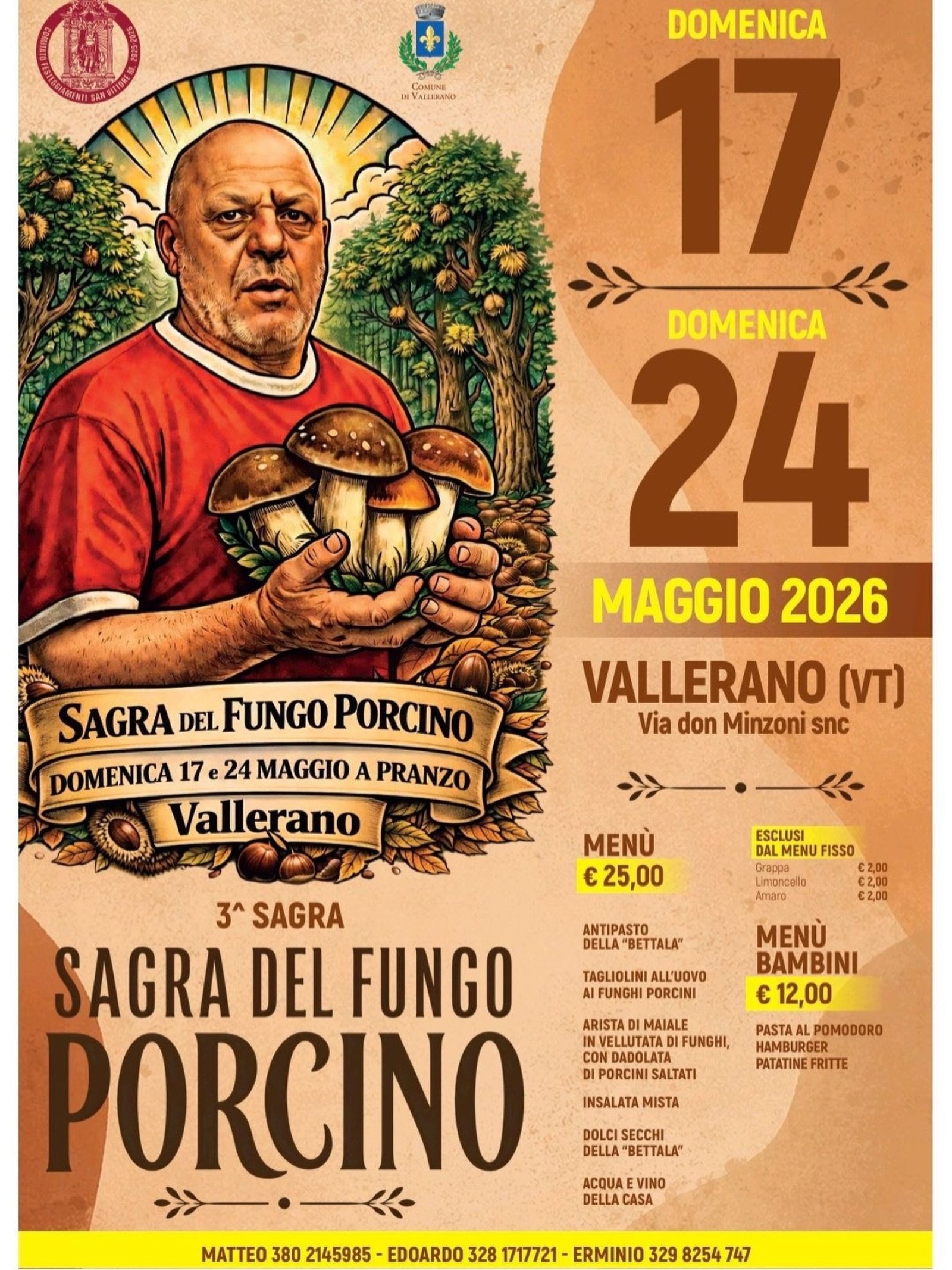 Sagra del Fungo Porcino Vallerano