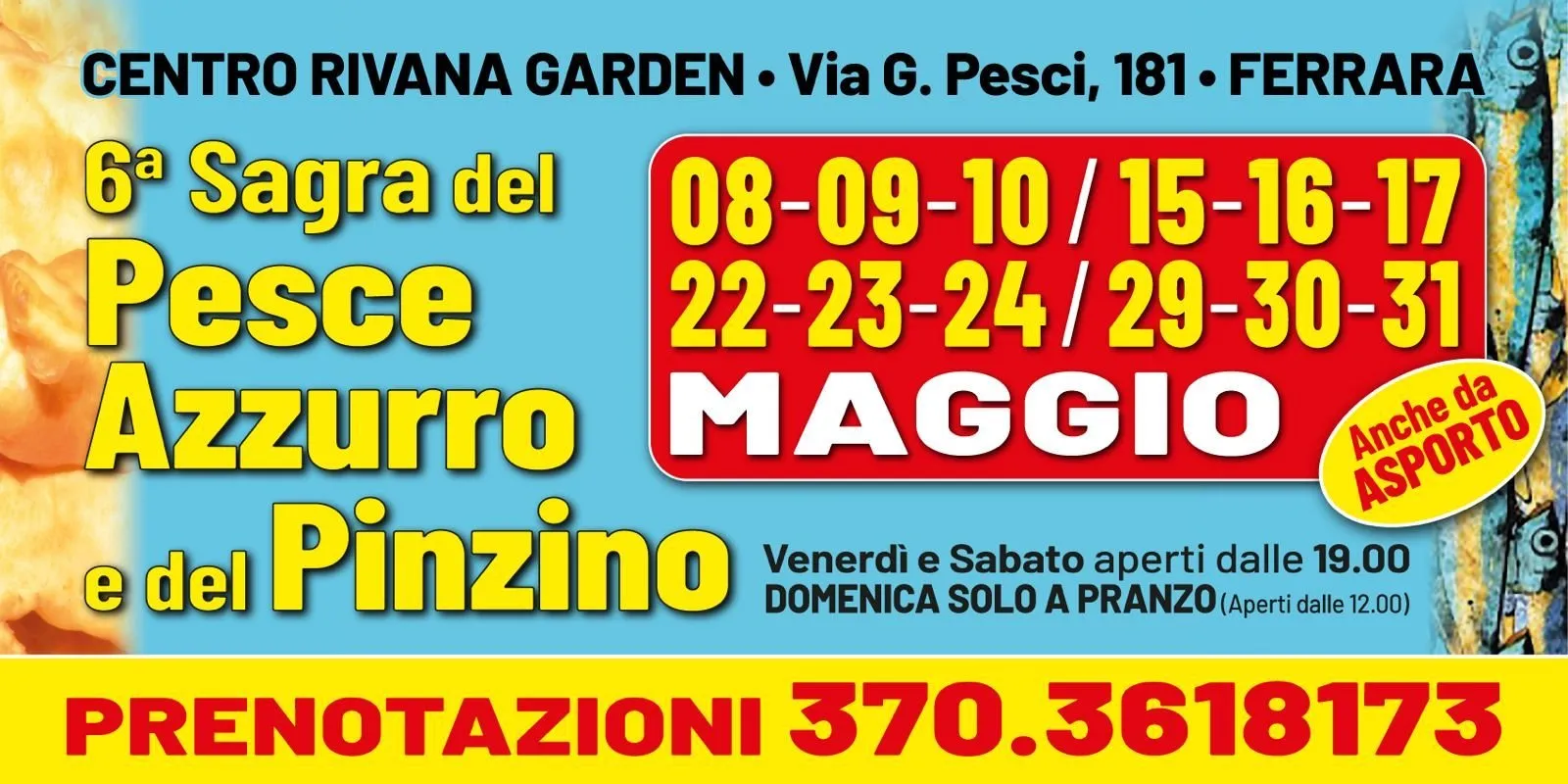 Sagra del Pesce Azzurro e del Pinzino Ferrara