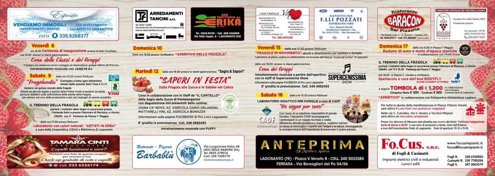 Sagra Della Fragola Lagosanto Programma