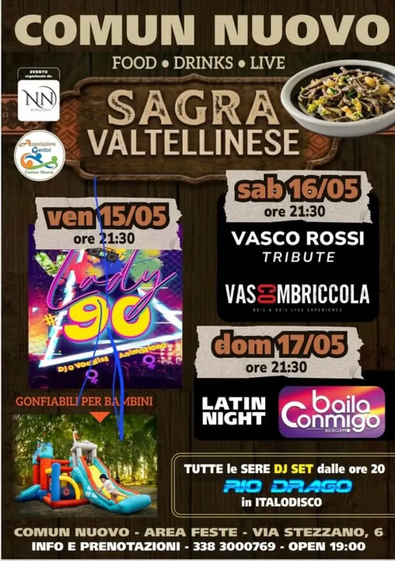 Sagra Valtellinese Comun Nuovo Programma