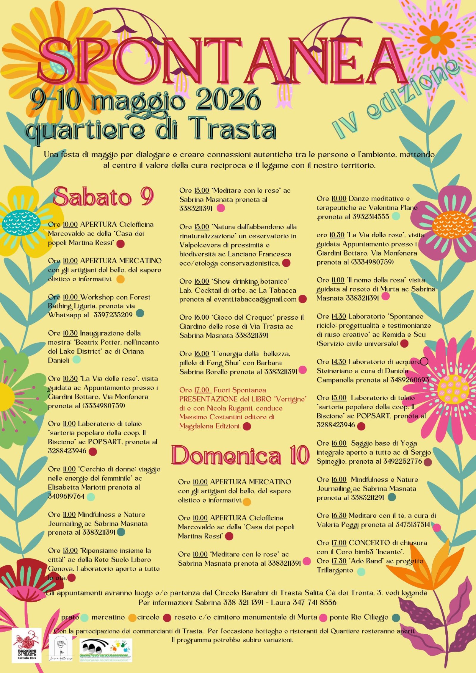 Spontanea Genova Programma